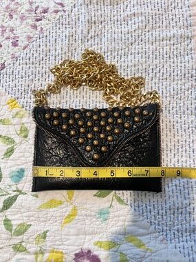 JJ Winters Studded Leather Crossbody